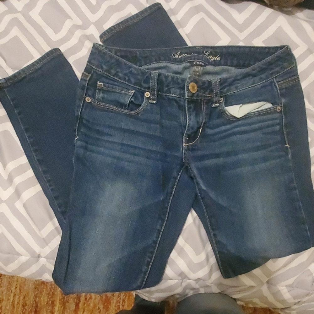 American eagle Jean's dark blue